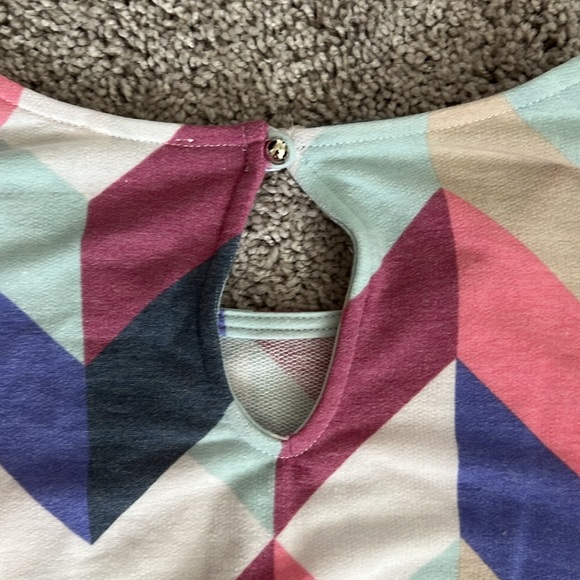 12PM Mon Ami Multicolor Romper NWT - Picture 8 of 9